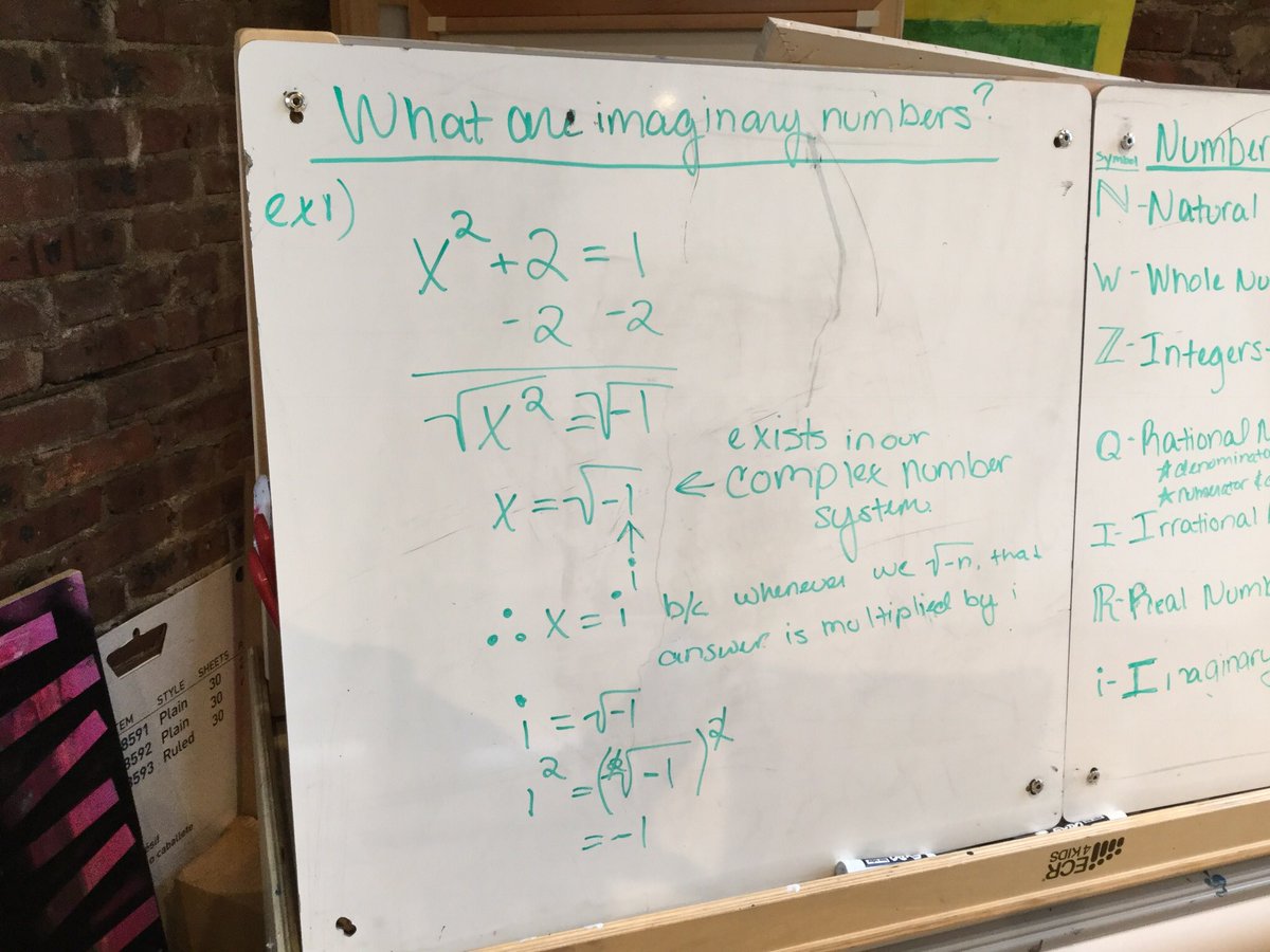 VoyagersMath's tweet photo. What happens when we run into this contradiction? #VoyagersImagination #Math #VoyagersMath #i https://t.co/m6SeOzztIv