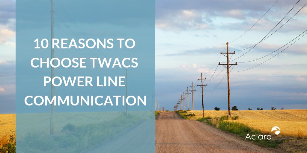 AclaraSolutions's tweet photo. Discover 10 reasons the #TWACS bidirectional #PowerLineCommunications system is a good choice for #AMI. Read on https://t.co/sNWksVUQwY https://t.co/u5sQQ4bngI