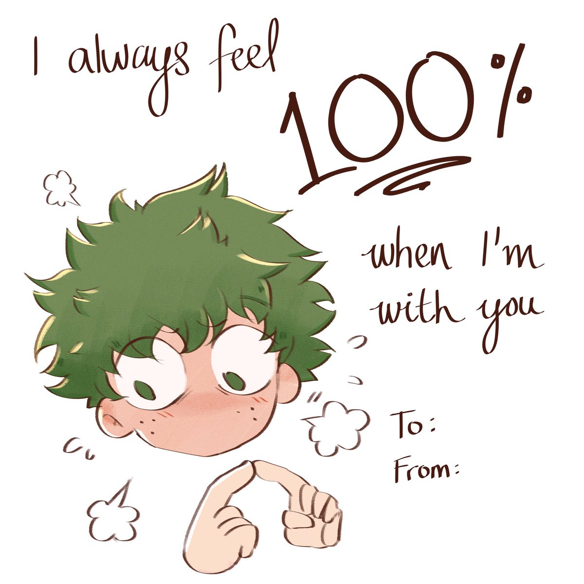 Tommorow is Valentine's day!! pls take these as gifts from me to you... ???