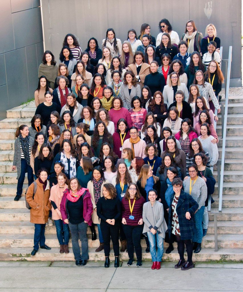 CGAlmeidaG's tweet photo. #WomenInScience @CEDOC @NovaUnl proud to work surrounded by amazing woman! https://t.co/QwaipOnDi6