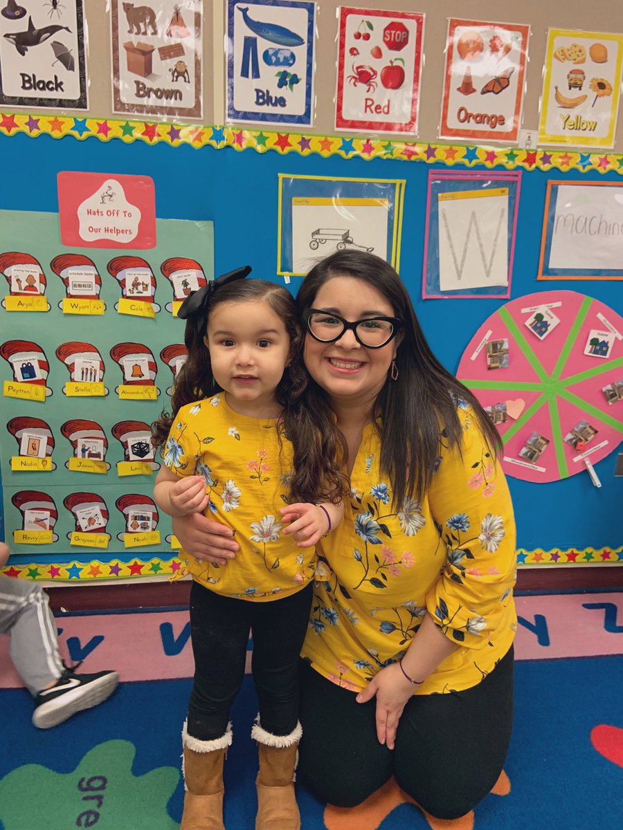 AlyssaLeal21's tweet photo. Twinning with my baby while she still thinks it’s cool! #NotARegularMom #CoolMomStatus @NISDLeonSprings #ThisIsLSE https://t.co/lTrjrOcdtu