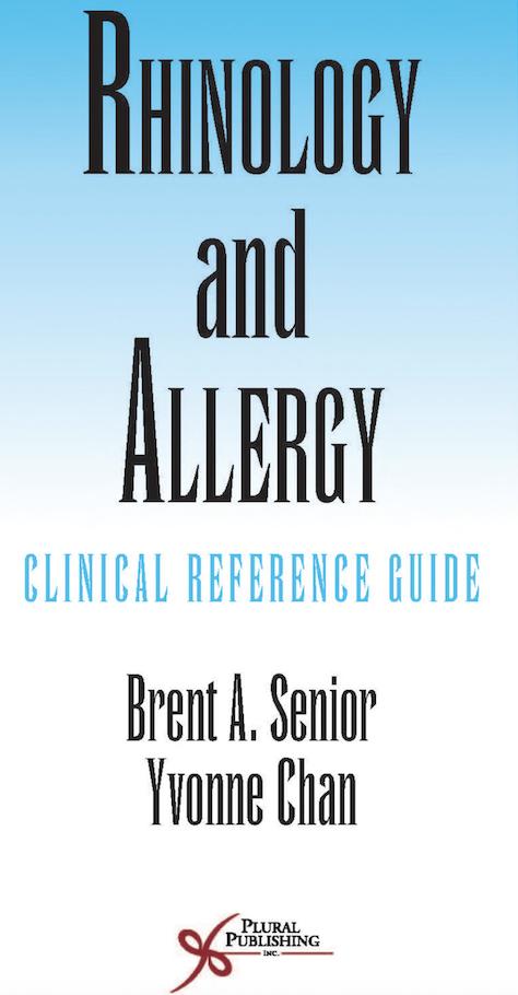 UNC_ENT's tweet photo. @UNC_ENT Residents: The inservice exam is less than 1 month away, @ProfBrentSenior's "Rhinology and Allergy: Clinical Reference Guide" is a great study tool! #rhinology #Allergry #education https://t.co/VT3AmagC7v