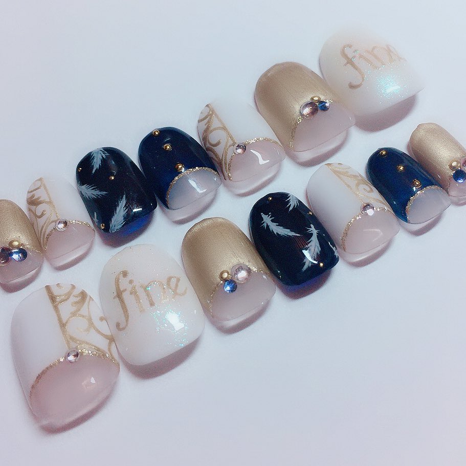Koririo Nail در توییتر New あんスタモチーフネイル Fineです W ユニットごとのデザインを作ったらキャラクター一人一人出来るだけたくさん作りたいなー 痛ネイル 痛くない痛ネイル あんスタ Fine
