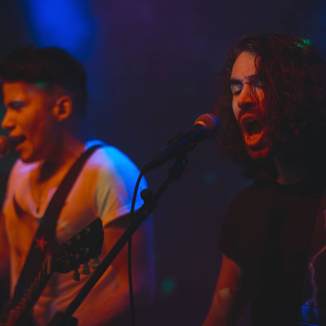 PerfectSequence's tweet image. We have some awesome friends who take pictures of us while we play 😁 Here&apos;s our favorites from Howl Fort Myers a little while back! #LearningToFall #perfectsequence #alternativerock #swflmusic #capecoral #livemusic #swflmusic #live #bassguitar #drums #guitar #newmusic #music