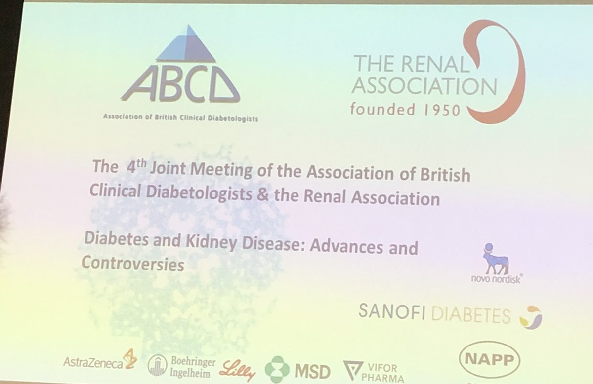 Great to have involved #AHPs in today’s <a href="/ABCDiab/">ABCD Diabetes</a> and <a href="/RenalAssoc/">RenalAssoc</a> joint meeting #mdtworking