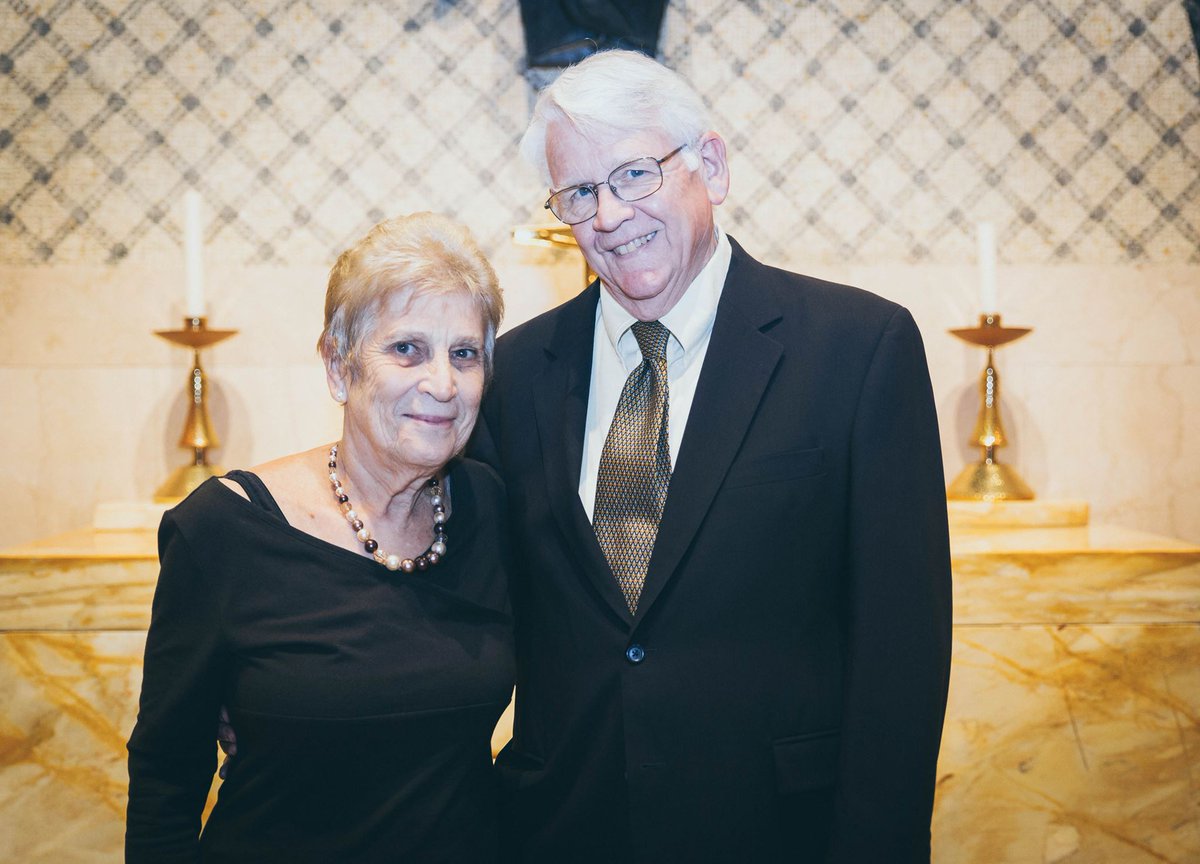 WashArchdiocese's tweet photo. Husband and wife have a responsibility to each other that is of eternal value. How do you and your spouse help each other grow in holiness? This Jubilee couple's advice: "Pray as a couple, pray as a family and be active in the Church.” #VisibleSign https://t.co/nBkFI6AAfh