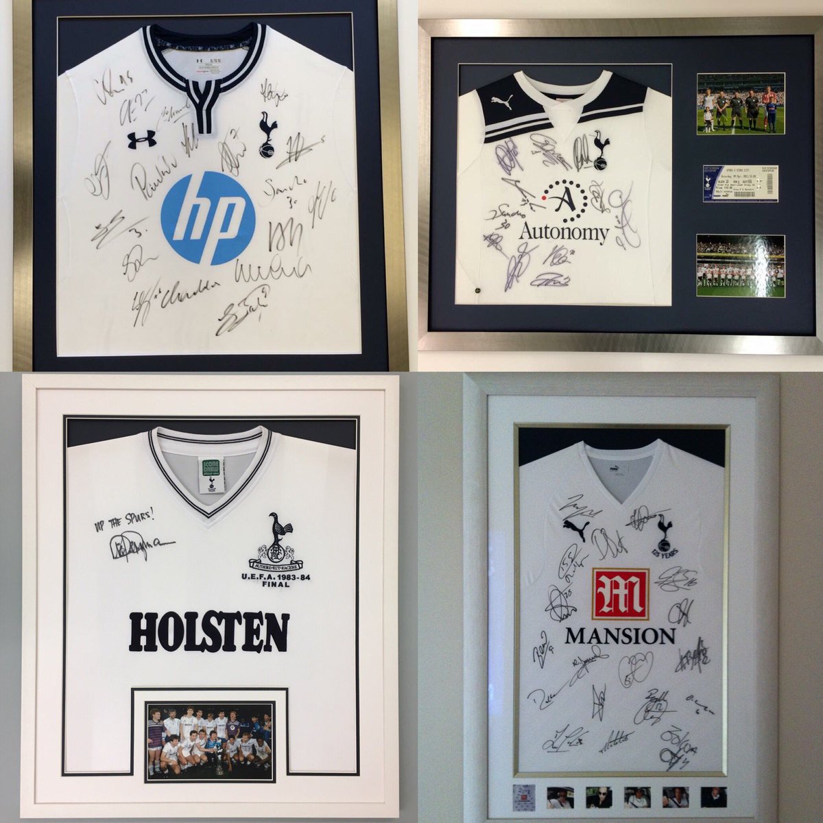 #COYS can <a href="/SpursOfficial/">Tottenham Hotspur</a> get a better result than Utd last night ? 
#todareistodo 
#ucl
#spurs
#bespokeframing
#memorabilia
#rdguk