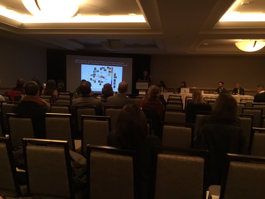FAlbrezzi's tweet image. Mark Olson from @dukewired on #deepmachinelearning #ai and #arthistory