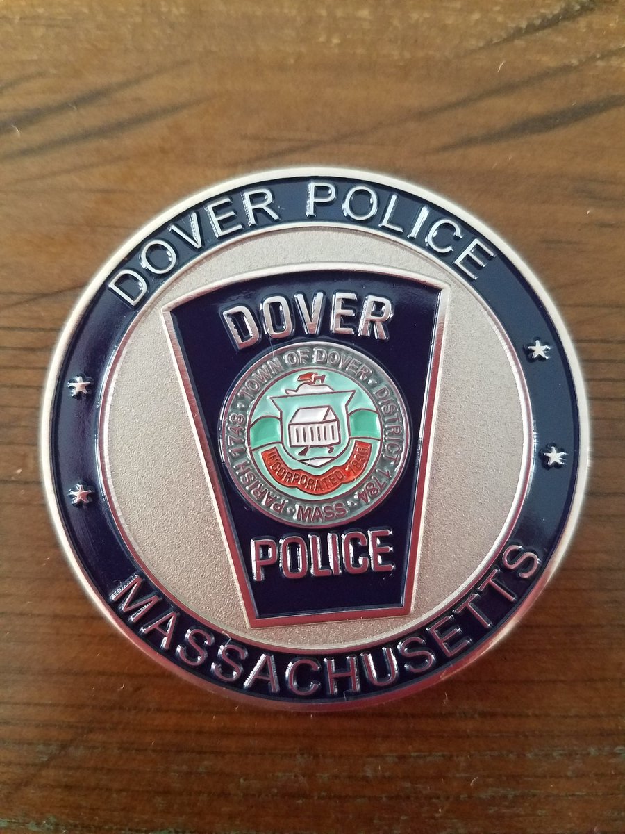 CopWife1950's tweet photo. Thank you so much @DoverMAChief for sending me this awesome challenge coin for my collection. Stay safe
#ChallengeCoinCollection #DoverPoliceDepartment #ChiefMcGowan #supportblue #humanizingthebadge https://t.co/XfPOugHCBF