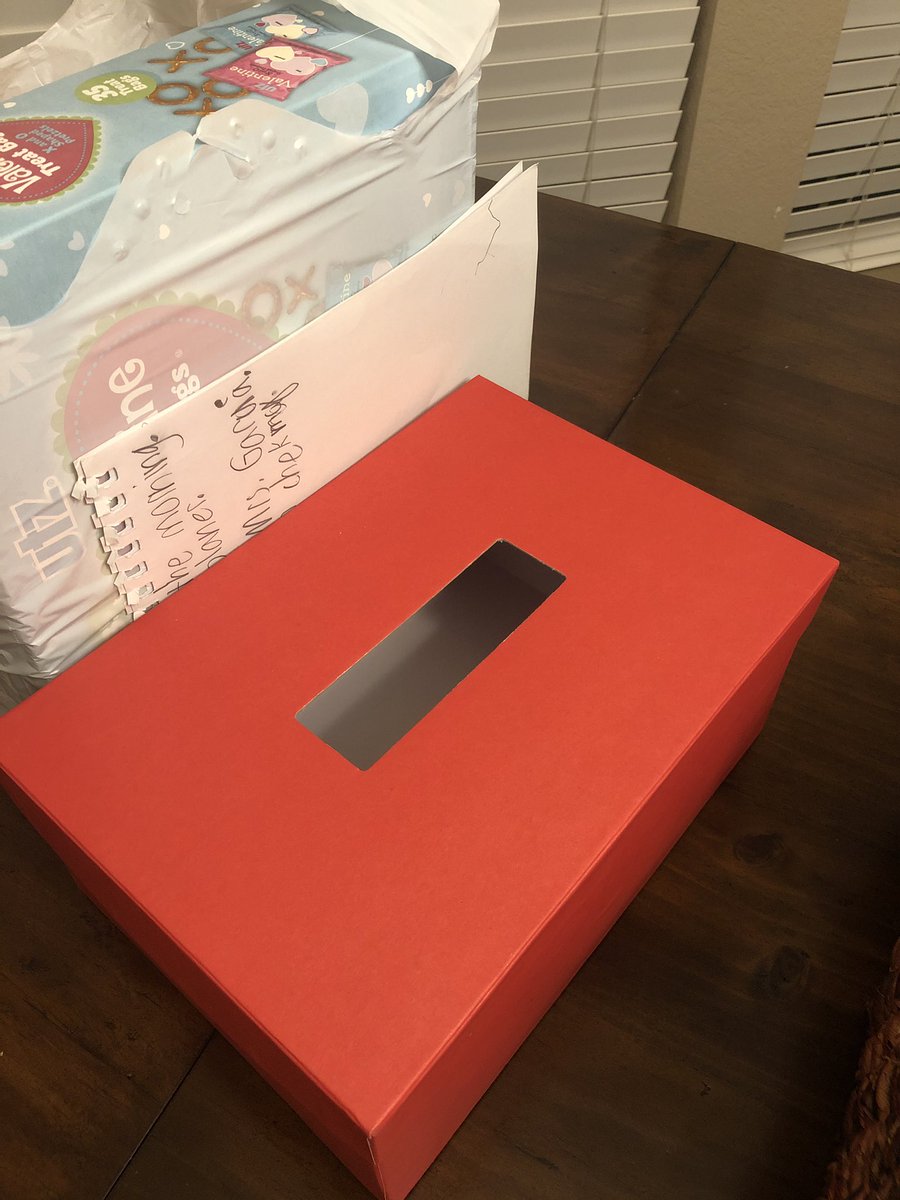Coach_Z_Antoine's tweet photo. HUGE shout out to all of the parents working their butt off to create the ‘Valentines Day Boxes!’ The creativity &amp; work put into the creations I see on social media amaze me!! This is what Zayden will be taking to school🤣🤣🤣 #BasicBox #ValentinesDayBox #ValentinesBox https://t.co/wk0MxfarG3