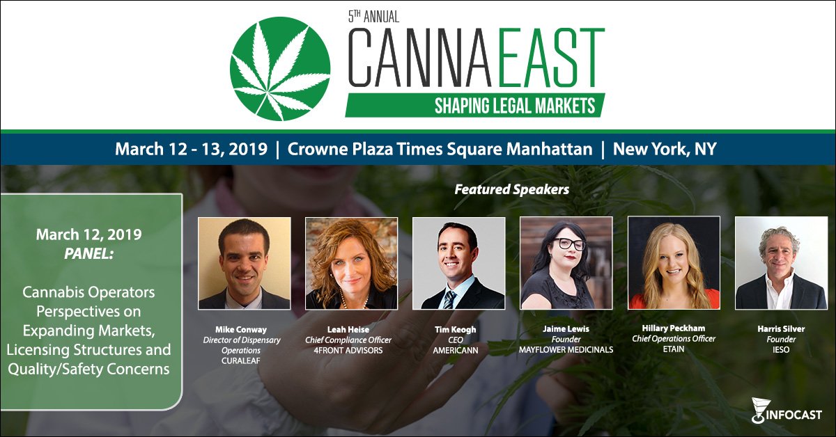jasonk_Infocast's tweet image. Connect with #CannabisRegulators from 12+ States incl Ontario NY NJ PA MA FL MI DE MD ME VT + #MultiStateOperators Hear from @jamelholley NJ Assembly and @daylinleach PA Senate