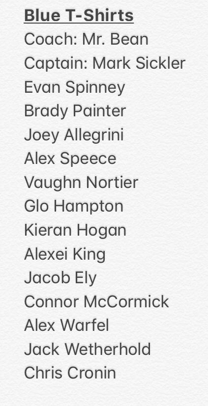 hershey2019's tweet photo. Remember to purchase t-shirts during lunches for the team you’re supporting https://t.co/kiHRzKc6Jy