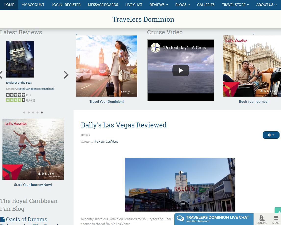 RCIfan's tweet photo. Enjoy the refreshed Travelers Dominion, now hosting Cruise Aficionados, Royal Caribbean Fan and Port Talks!  Join with Linkedin or Facebook! Share reviews, post in our forums! https://t.co/A4GkfNRLQO #cruises #travel #resorts #messageboards #travelcommunity #travelclubs https://t.co/LoPsn6m3wv