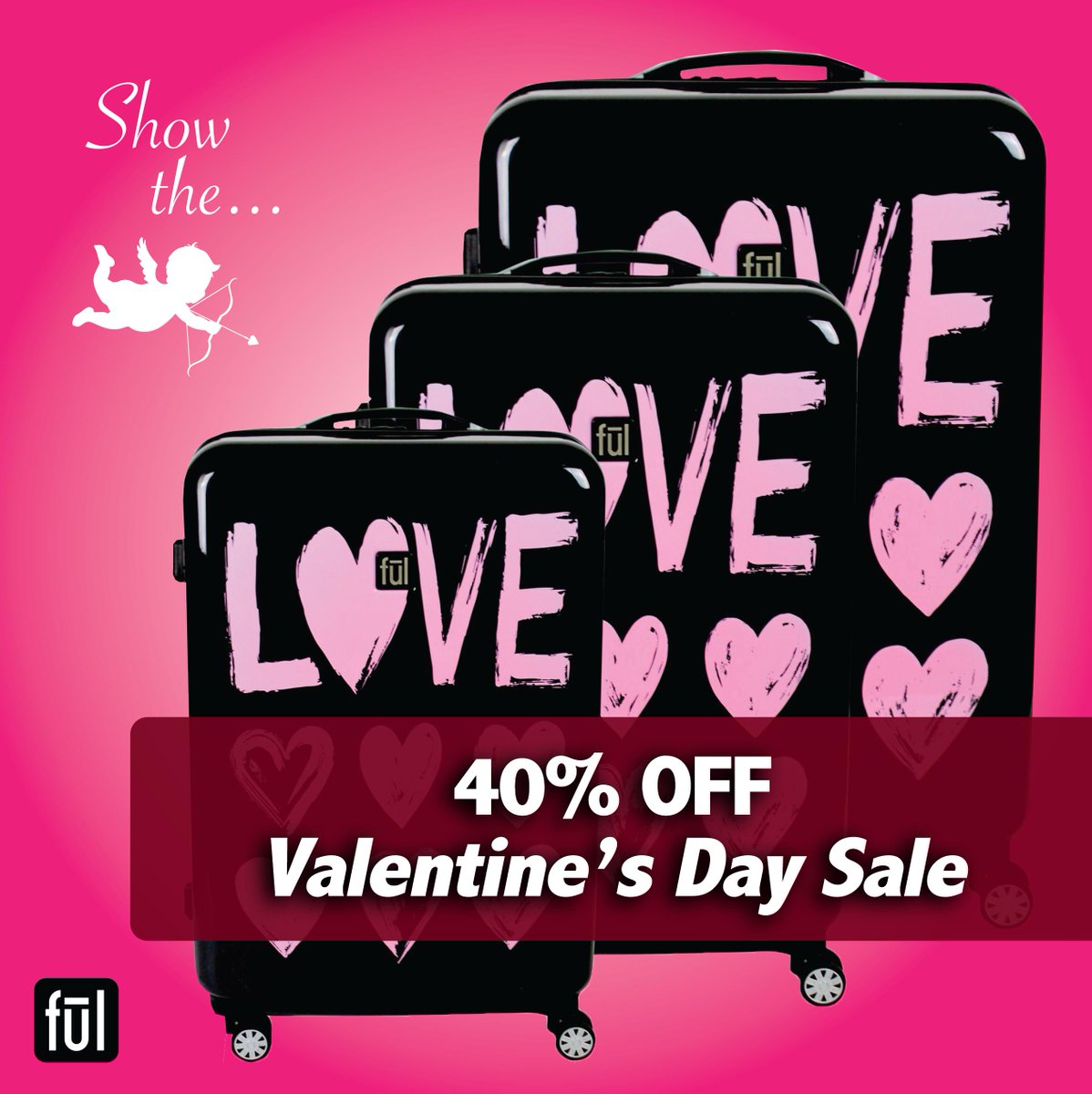 The season of love is almost over! Don't miss out on FŪL's 40% off sale for Valentine's Day!

Show someone you love them at:
ful.com/collections/va…