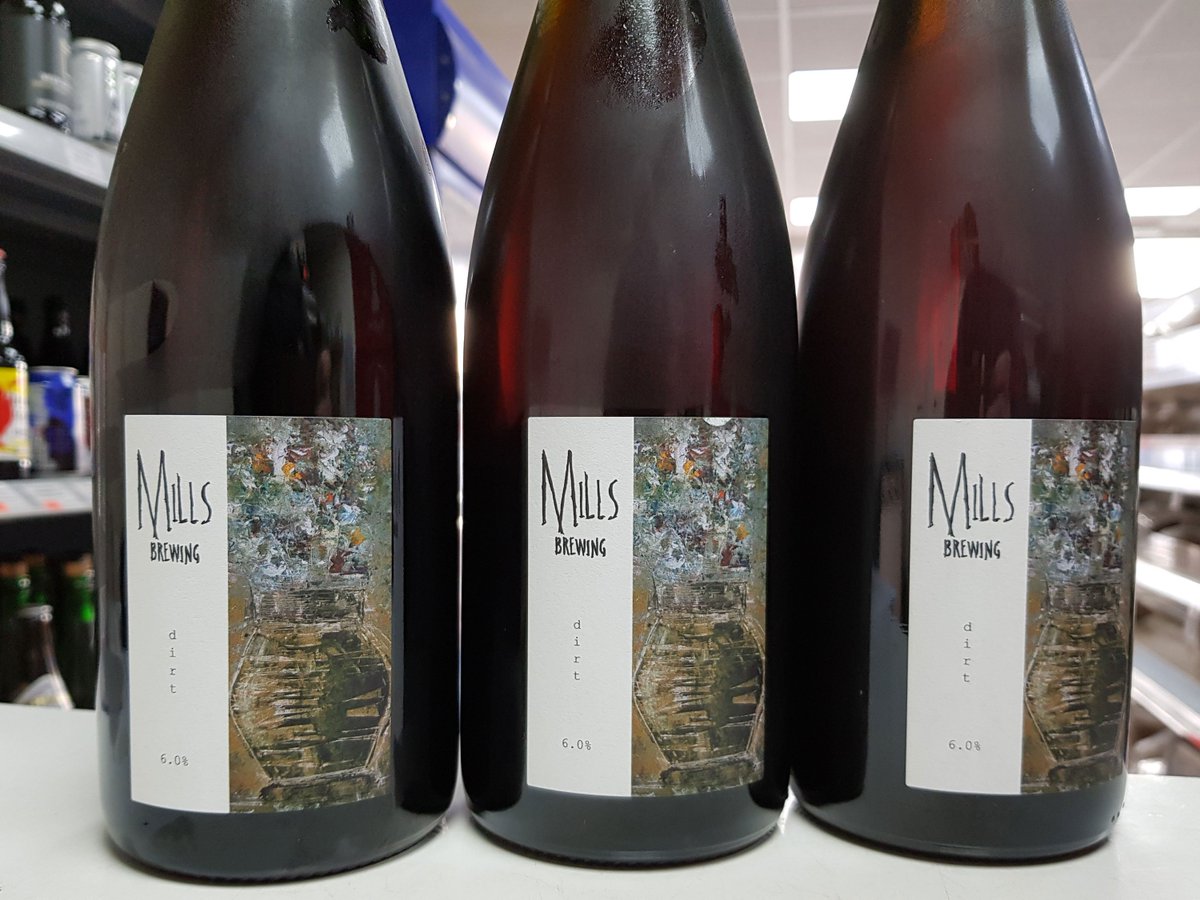 lve2brew's tweet photo. And one last Huzzah!  What better beer to bow out on than this fantastic number from @MillsBrewing ? Dirt is a blend of two red ales, aged in red Bordeaux barrels. Super-limited stock, so only 1 per person. No saves, order online to secure yours, free store collection for locals! https://t.co/MeGB6b8bkC