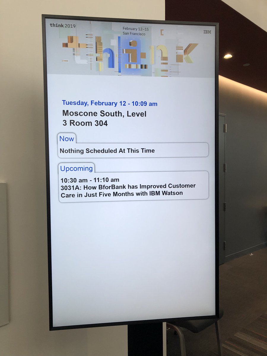 SofteamGroup's tweet photo. En direct de #Think2019 avec @xvaccari, expert #IA, #SofteamAI et speaker de la session 3031 : @BforBank et la transformation de son expérience clients avec @IBMWatson https://t.co/WqE67n8wO7