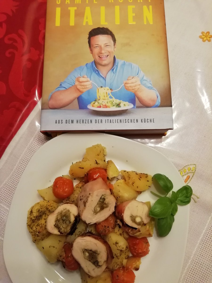 HickPatricia's tweet photo. Delicious! I love all books but my favourite one is the italian edition.
@jamieoliver keep it up, love your recipes, amazing dishes! Always fun to try :) https://t.co/DEXZbpUTmj