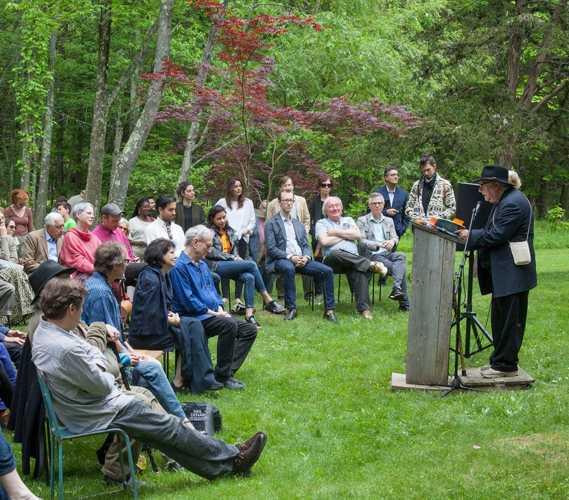 'T' Space and Steven Holl Foundation (@tspaceandsmhf) on Twitter photo Raymond Foye interviews poet Charles Stein for the February 2019 issue of <a href="/TheBrooklynRail/">The Brooklyn Rail</a>. In 2017, Stein read at ‘T’ Space for the opening of Neil Denari’s "Displaced Buildings in Aperiodic City."
Read more: bit.ly/2tm5uue Raymond Foye interviews poet Charles Stein for the February 2019 issue of <a href="/TheBrooklynRail/">The Brooklyn Rail</a>. In 2017, Stein read at ‘T’ Space for the opening of Neil Denari’s "Displaced Buildings in Aperiodic City."
Read more: bit.ly/2tm5uue