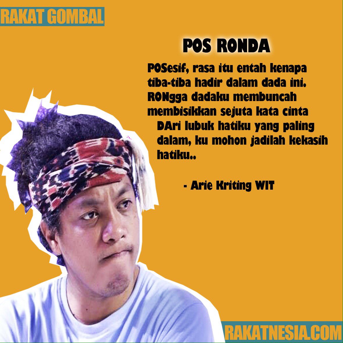 rakatnesia_'s tweet photo. Pos Ronda #rakatnesia #rakat https://t.co/hIGbWeHv1m