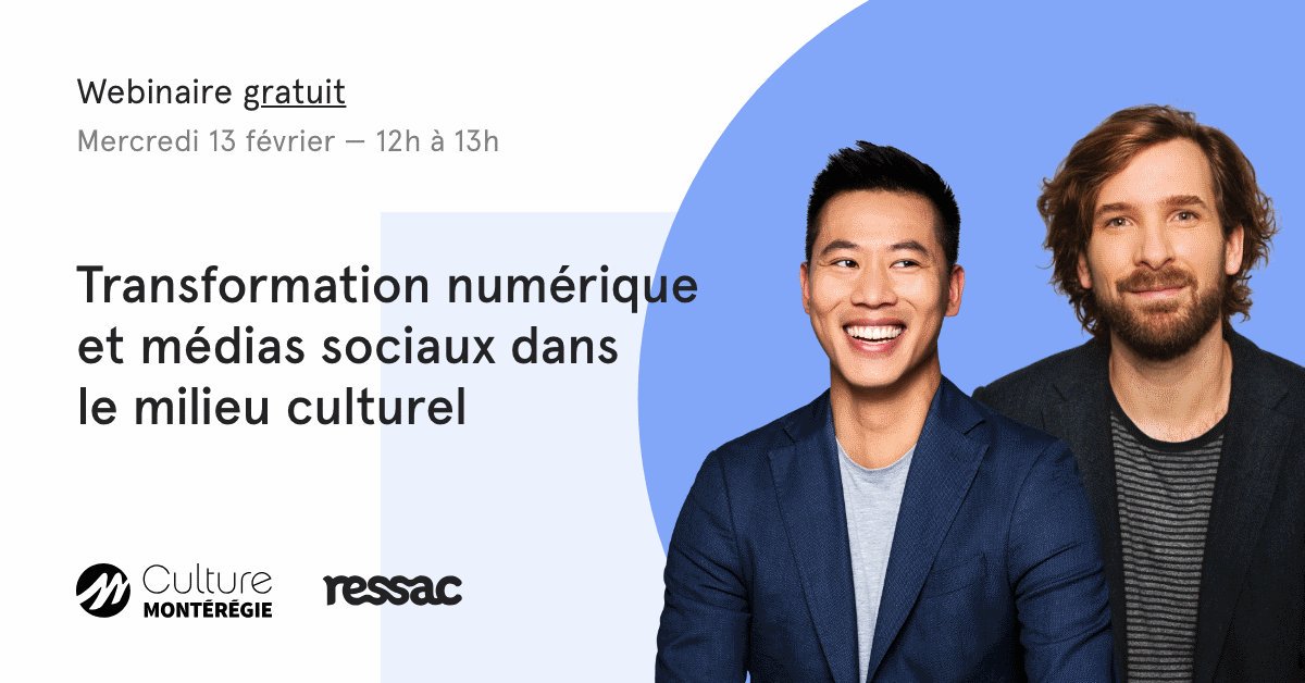 artsaffaires's tweet photo. WEBINAIRE NUMÉRIQUE ET CULTURE - Aujourd'hui 12h00
https://t.co/vooT8uF3ez
@conseilculture https://t.co/Gq7n2pMapR