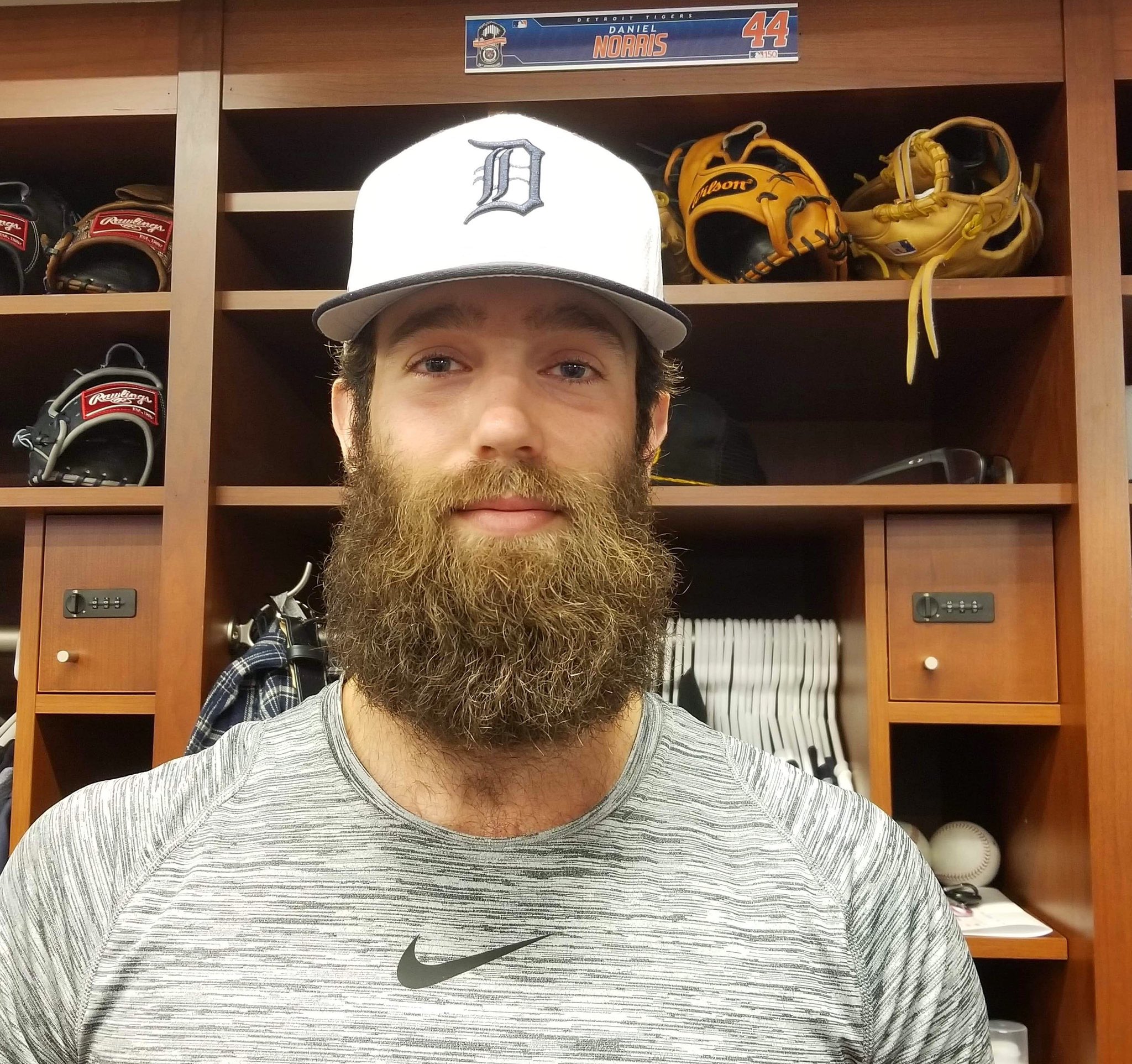 Daniel Norris finally shaved his beard and is now totally unrecognizable