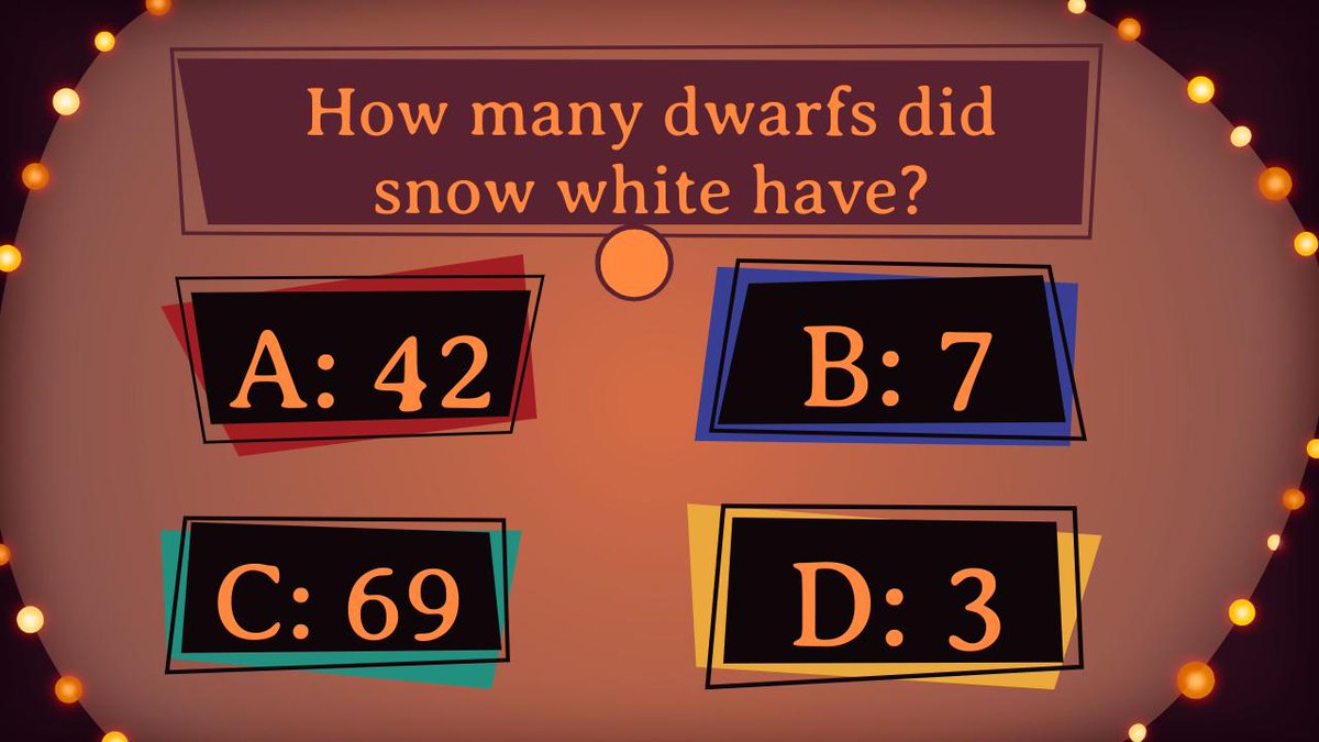 Ted_Witz's tweet photo. How many dwarfs did snow white have? #quizwitz https://t.co/g6JNphMKV4