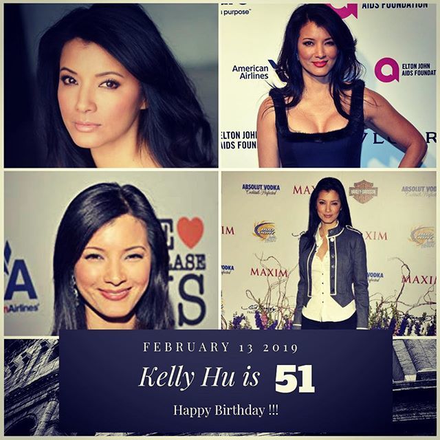 Actress Kelly Hu is 51 today !!!    to wish her a happy Birthday !!!  