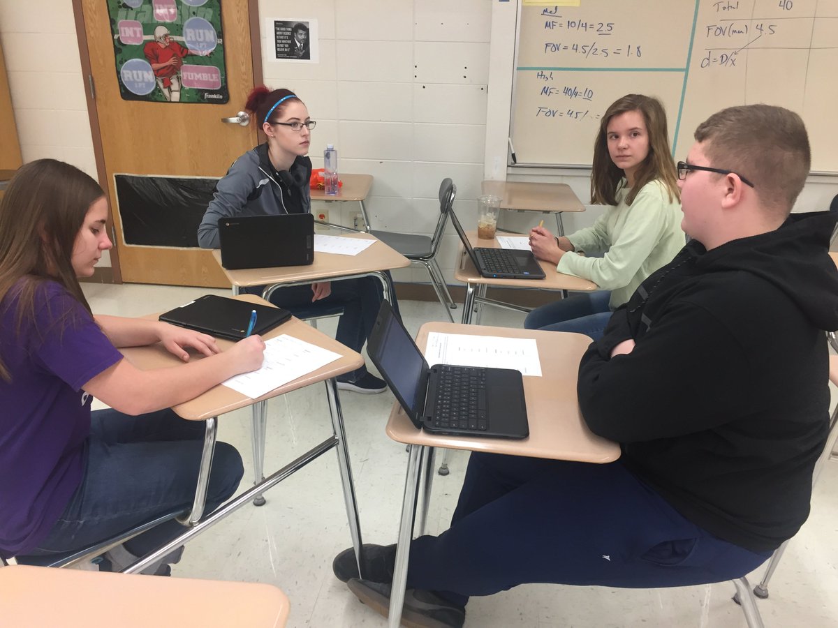 EndeavorWI's tweet photo. This month we are focusing on the 21st Century Skill of argumentation. Today our students met in groups to discuss arguments and evidence for their topics. Next week we will meet again to practice rebuttals and concessions. https://t.co/YAG9IAyELm
