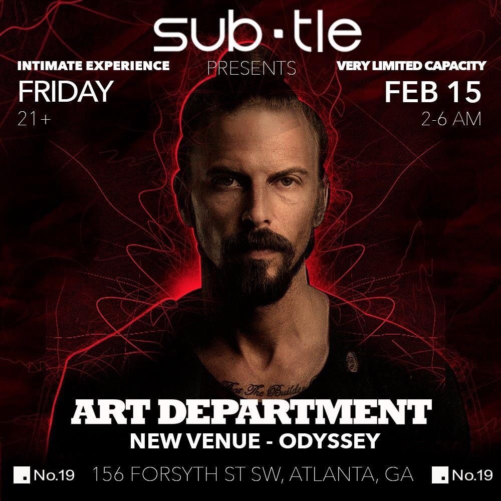 RaskalSound's tweet image. Glad to be added to this Stellar Lineup. @ARTDEPTMUSIC &amp;amp; @coreyvonwaters

I’ll be closing the night out till 6AM in ATL
#atlantatechno #atlantatechnolove

Limited Tickets Available: subtleevents.com

#techno #housemusic #acid #melodictechno #technolove #technofamily