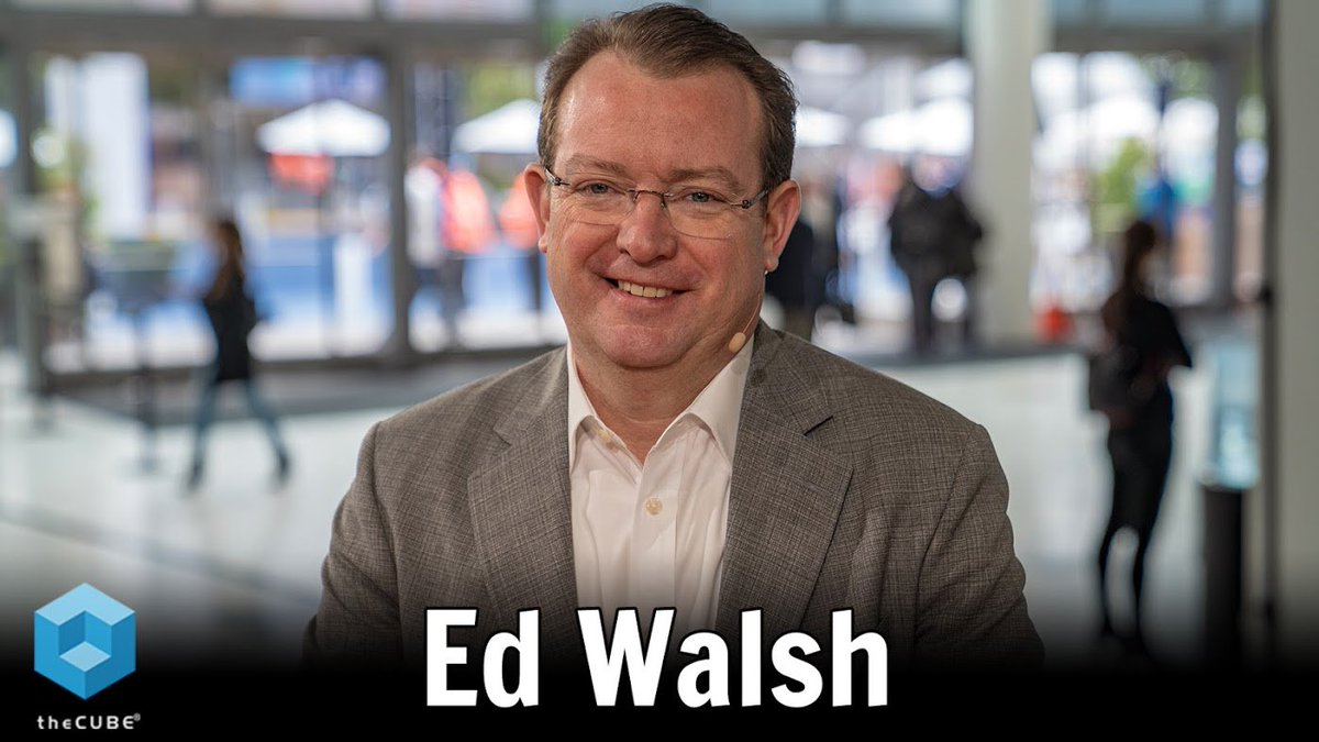 Ed Walsh, IBM Storage
on theCUBE from IBM Think 2019
youtube.com/watch?v=UVrnGL…
<a href="/ed_j_walsh/">Ed Walsh</a> <a href="/IBM/">IBM</a> #IBM #Think2019 @ibmlive #theCUBE