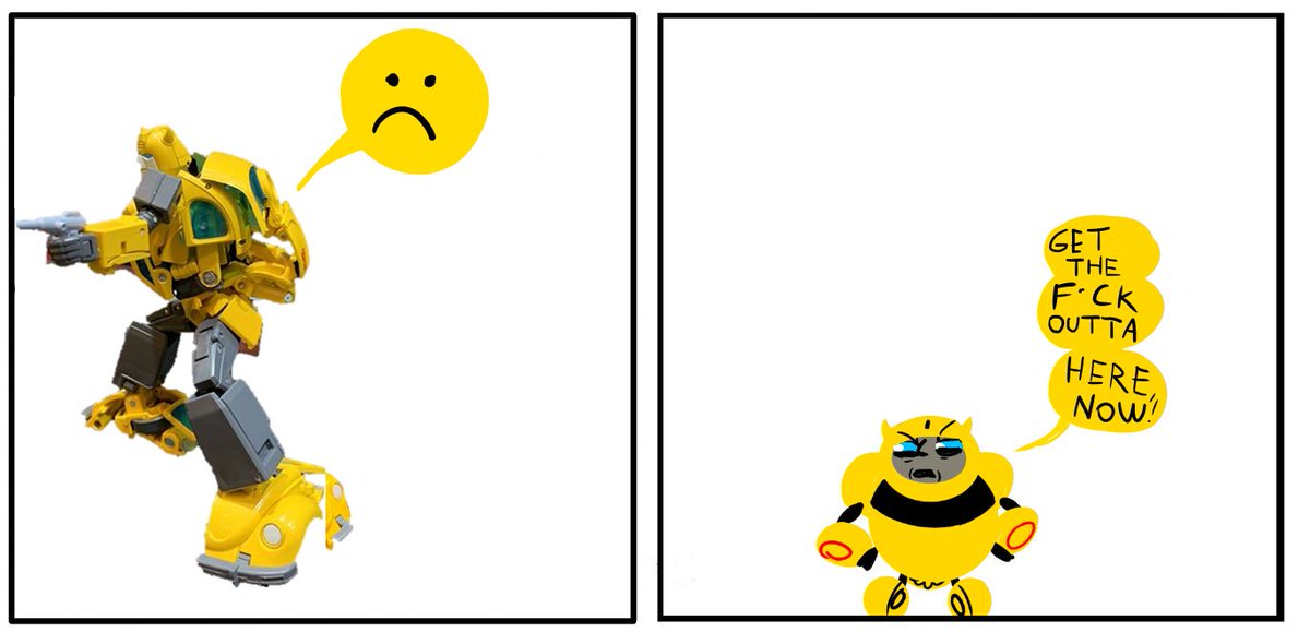 Bumblebitch5's tweet photo. I think that this comic is a MASTERPIECE 

(HAHAHAHAHAHA, kill me, please)

#Memes #memesdaily #dankmemes #GRAMMYs #transformers #Hasbro #GRAMMYs #BringBackAFad #Bumblebee #TheBumblebeeMovie https://t.co/Zt7bZPPf9F