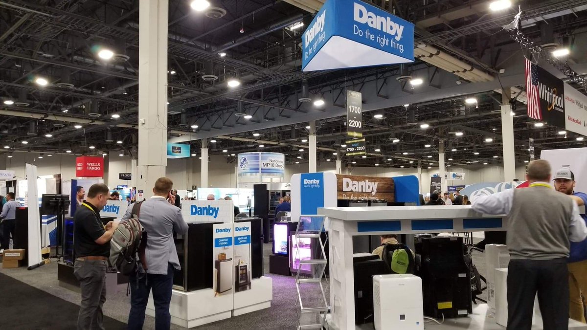 DanbyAppliance's tweet photo. It's our last day here at the @NationwideMG show in #LasVegas. If you're at the show, come by booth # 2330 and say hi!
#NationwidePrimetime #TheSmartMailbox https://t.co/V7c8DleAqo