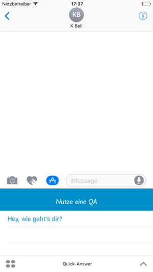 theiphonereview's tweet image. Quick-Answer Is the iMessages App You Didn&amp;amp;#8217;t Know You Needed theiphoneappreview.com/2019/02/quick-… #texting #iMessages #TextShortCuts