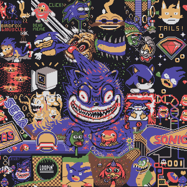 LumpyTouch's tweet photo. Lumpy Weekly 29
Theme: Sonic
Palette: Fantasic 8
A community quilt about Sonic the Hedgehog? Yea, I'm sure it won't be weird.
#pixelart #lumpyweekly #lumpytouch https://t.co/P6nM8HDPUe