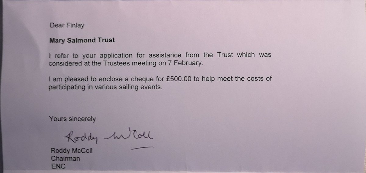 FinlayTulett's tweet photo. Huge thanks to the Mary Salmond Trust for their support! https://t.co/yMo4jSYHxa