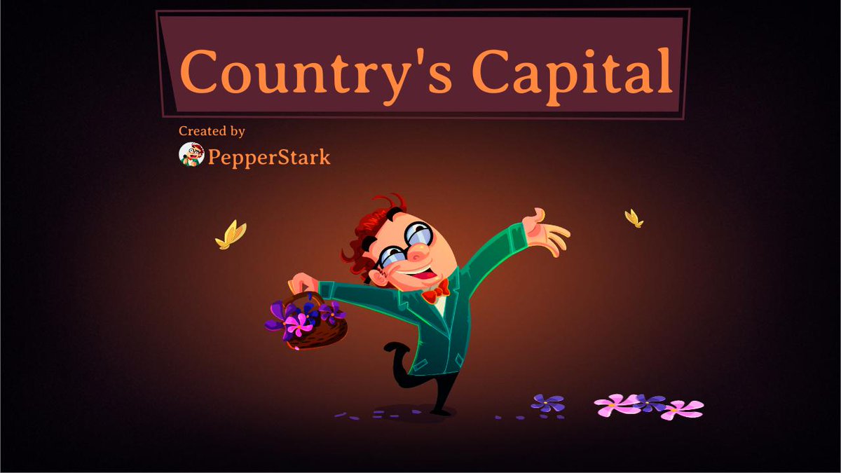 Ted_Witz's tweet photo. Ready for some #QuizWitz #trivia? This hours topic is Country's Capital https://t.co/RbJ1F90eFW