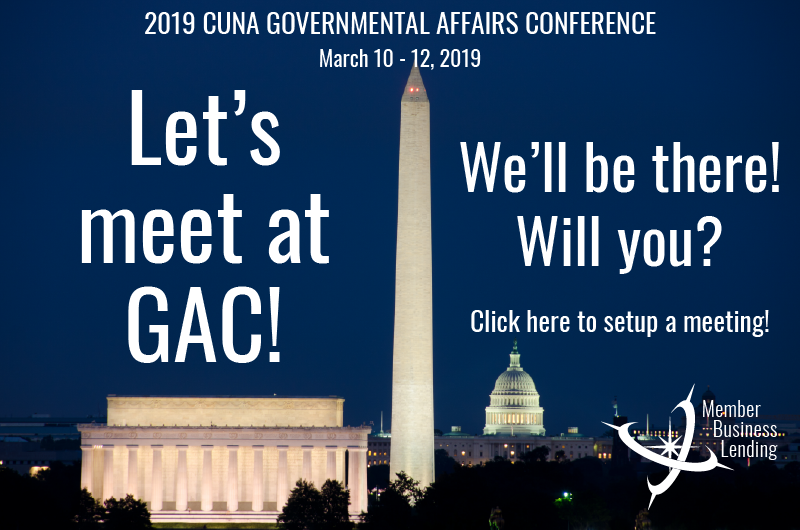 mblcuso's tweet photo. Our Executive Leadership Team will be in attendance at the 2019 CUNA Governmental Affairs Conference and would love to schedule time to meet with you! #CUNAGAC #BusinessLending #happypresidentsday - https://t.co/L8NYZfEXKu https://t.co/hyedPQhx3g