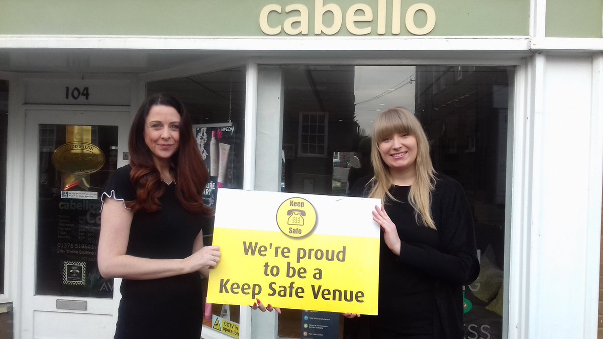 We’ve had a bunch of #Witham businesses sign up to the <a href="/KeepSafeEssex/">Keep Safe</a> scheme this week, all showing their commitment to help residents feel safer when out &amp; about in town, including <a href="/Cabellowitham/">Cabellohairandbeauty</a>! 👍

Keep reading to see who else has joined 👇👇👇