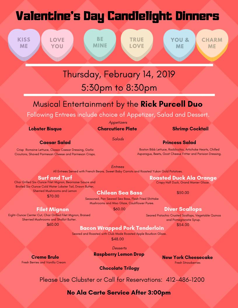 Bring your loved ones to Wildwood Golf Club for some sweet treats for Valentine's Day!!