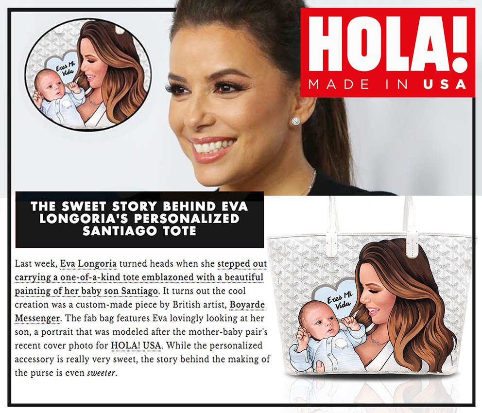 BoyardeArt's tweet photo. Thank you @USAHOLA for this wonderful follow-up article on my artwork for @EvaLongoria showcasing my portrait of Eva and Baby Santiago, and other Boyarde Icon artworks, from The Queen to Coco Chanel ❤️😀 #evalongoria #boyarde #usahola #holausa
https://t.co/45dKRW0XVL https://t.co/Kq56ueypZa