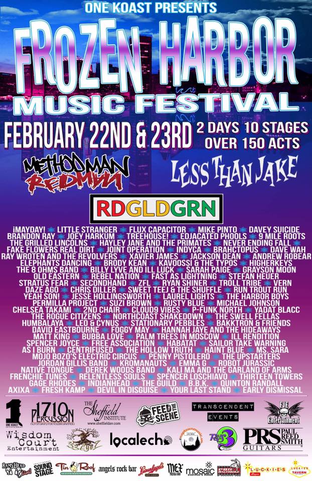 Frozen Harbor Fest!! Baltimore Friday 2/22 Robot is one the Tin Roof Stage
Tickets: ticketfly.com/event/1758075-…