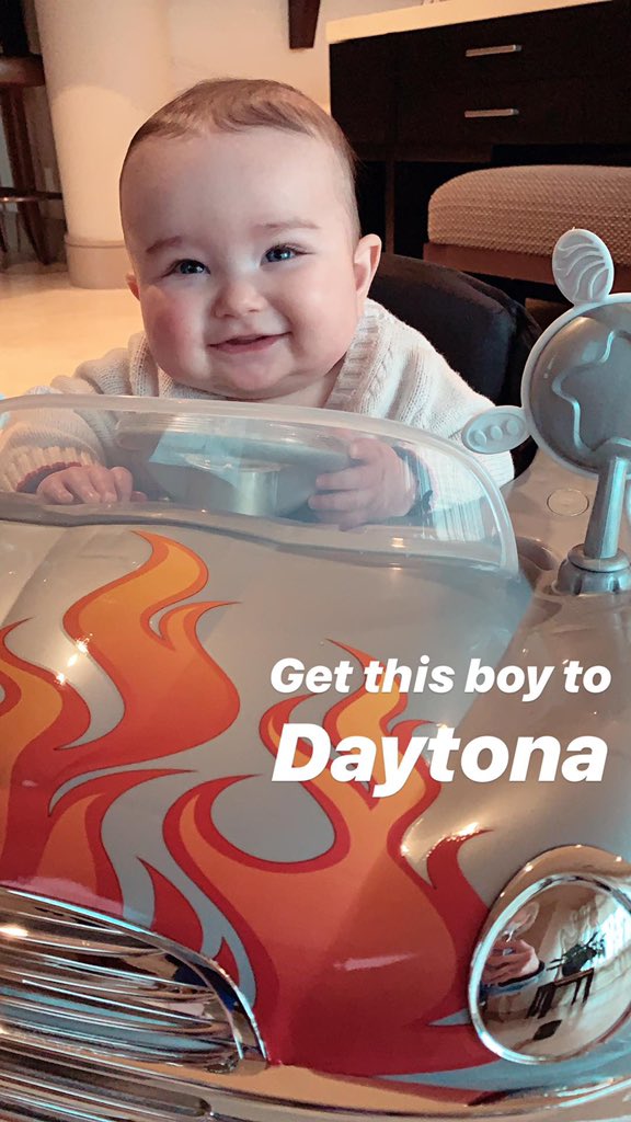 BrookeKnaus's tweet photo. @TeamHendrick Kip wants to know: where are the keys to the big car?! https://t.co/Jz4leRXCVb