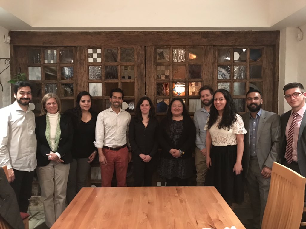 Intleaders's tweet photo. .@UKinMexico &amp; @foreignoffice’s #ILP team hosted Mexican #Intleaders alumni this week in Mexico City. It was a lovely catch-up &amp; discussion on continued future collaboration. https://t.co/qgde5YXkE0