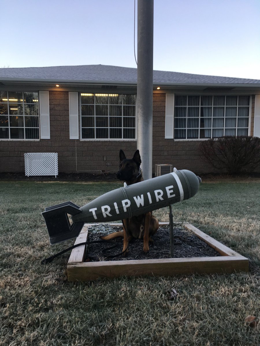 ProvidenceRIPD's tweet image. Providence Police #ExplosiveDetectionK9 Edox enjoying his recent visit to Gettysburg for a #TripwireOperationsGroup Training with Officer Keenan