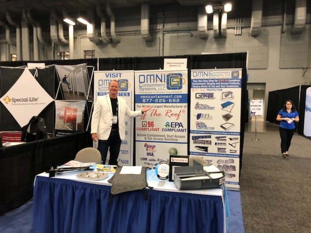 omni_llc's tweet photo. Who is that smashing guy? Well it is Tim @omni_llc at the #RFMA2019 #booth #1513! Stop by and say "hi"! Looking good Tim! Check the schedule here! https://t.co/KqDYHDKKPV
#exhibitor #restaurant #event https://t.co/l67iZlmdfY