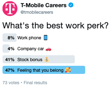tmobilecareers's tweet photo. Being among your people and part of something big is the best feeling in the world. https://t.co/rfUzN8P4Ew