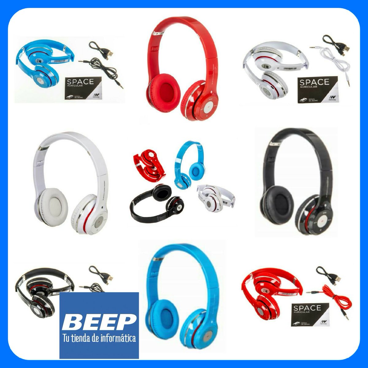 Guión Optimismo marxismo BEEP Informática Monforte del Cid on Twitter: "AURICULARES BLUETOOTH NETWAY SPACE 4 COLORES. Disponibles en @BEEPMonforteCid por sólo 19,99€ #Diadema #Binaurale #Digital #Alámbrico #Inalámbrico #Bluetooth #microSD #i ... Guión Optimismo marxismo BEEP Informática Monforte del Cid on Twitter: "AURICULARES BLUETOOTH NETWAY SPACE 4 COLORES. Disponibles en @BEEPMonforteCid por sólo 19,99€ #Diadema #Binaurale #Digital #Alámbrico #Inalámbrico #Bluetooth #microSD #i ...