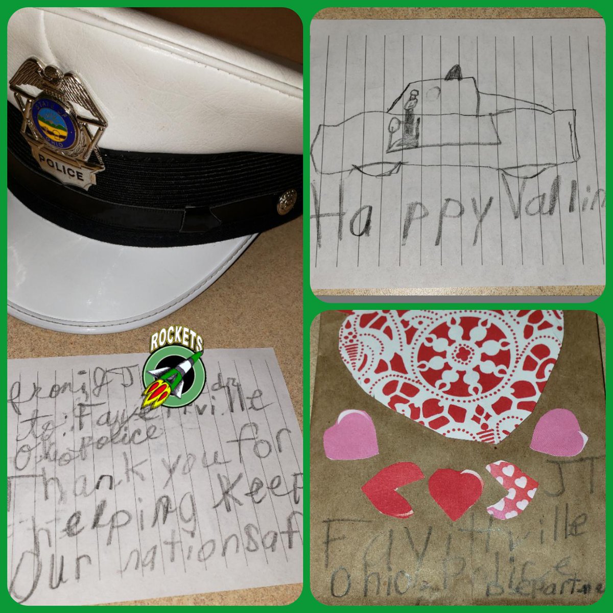 MOPDSRO's tweet photo. I, along with the entire department, appreciate the gratitude and love that have been expressed by our @ThePerryRockets students. Never forget that we're here for you! @FPDohio @fplsjbrady #GoRockets #ourkidsarethecoolest #rocketvalentine https://t.co/ARNiCVnGRI