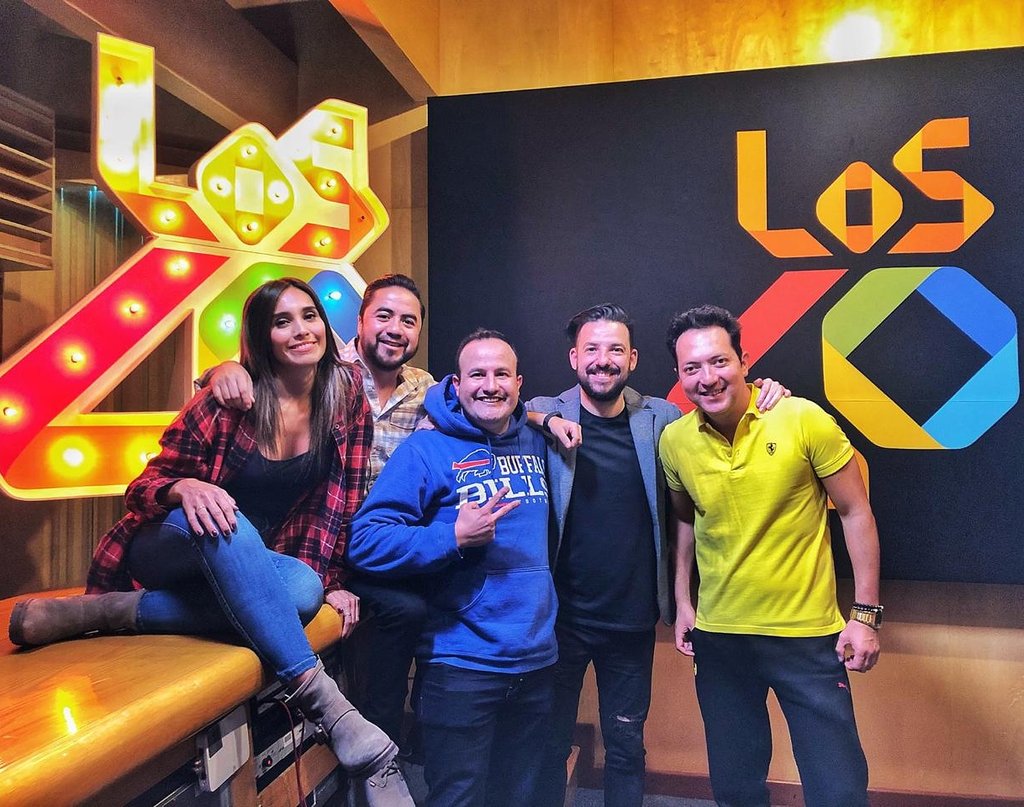 NinoconBarba's tweet photo. Que felicidad tenerte @duendepregunton en #YaParate40 @los40mx https://t.co/6TNnR89AZP