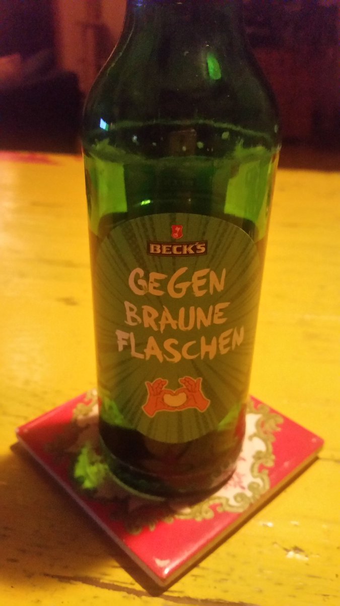 affe_das's tweet photo. Well done @Becks_Beer ✌❤
#fckafd #WirSindMehr https://t.co/VWs8qpd0O7